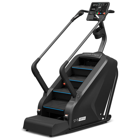 Escaladora comercial Lifespan Fitness ST-15 Vertex de 4 niveles