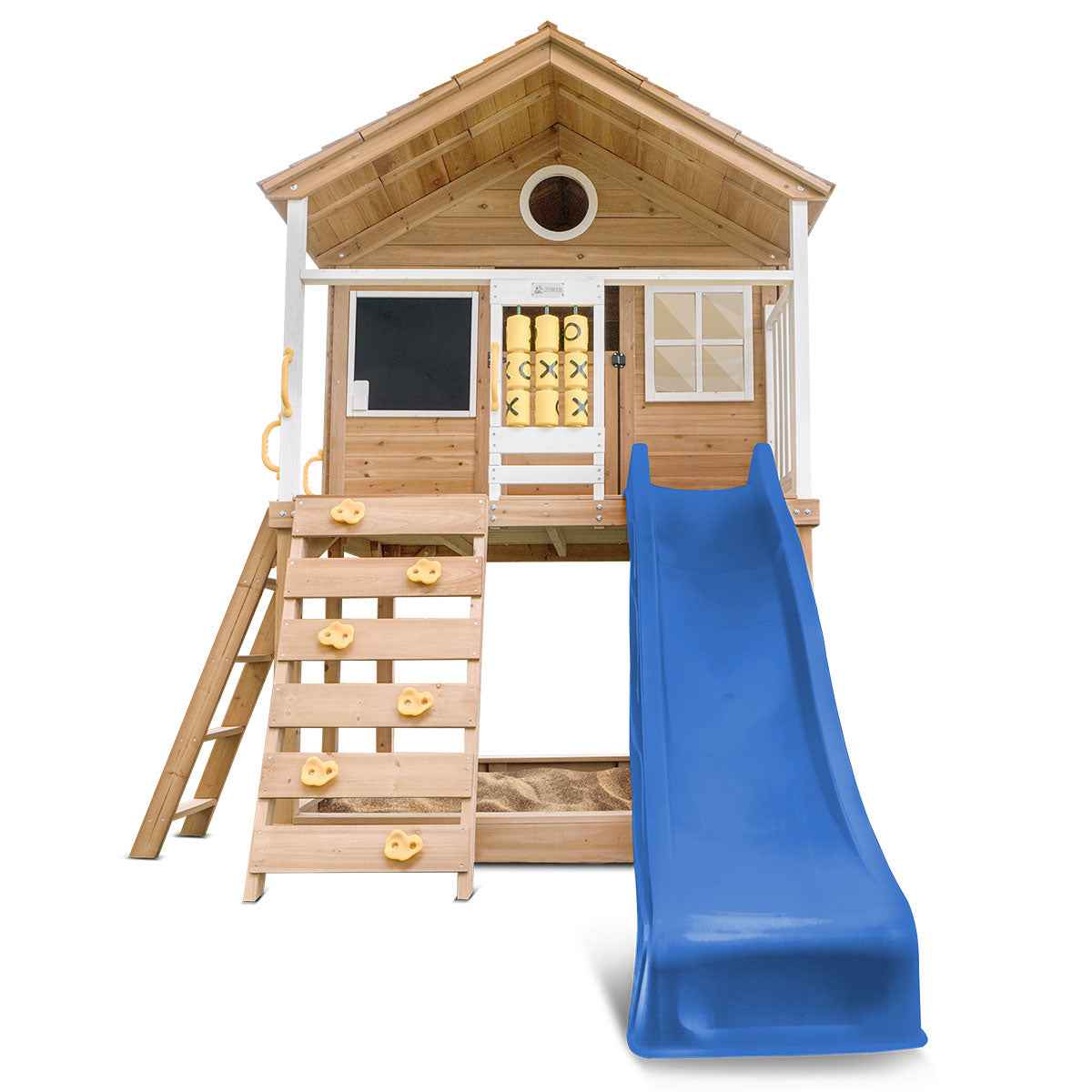 Lifespan Kids Warrigal Cubby House with 2.2m Slide (Blue)