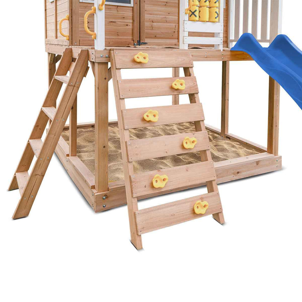 Lifespan Kids Warrigal Cubby House with 2.2m Slide (Blue)