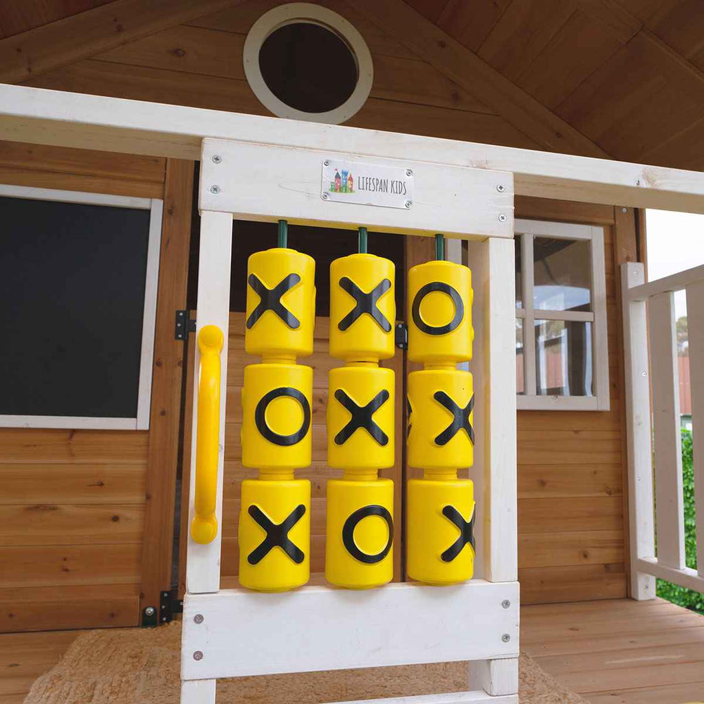 Lifespan Kids Warrigal Cubby House with 2.2m Slide (Pastel Green)