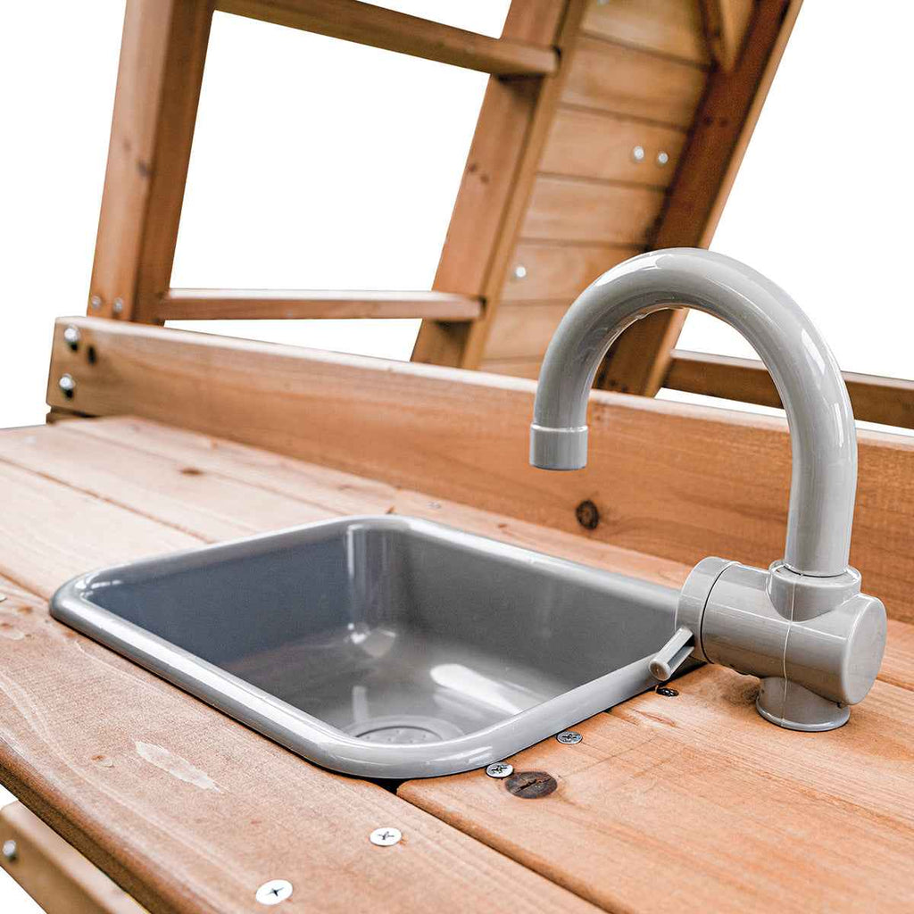 Lifespan Kids Birmingham Swing Set & Play Centre with 2.2m Slide (Pastel Pink)