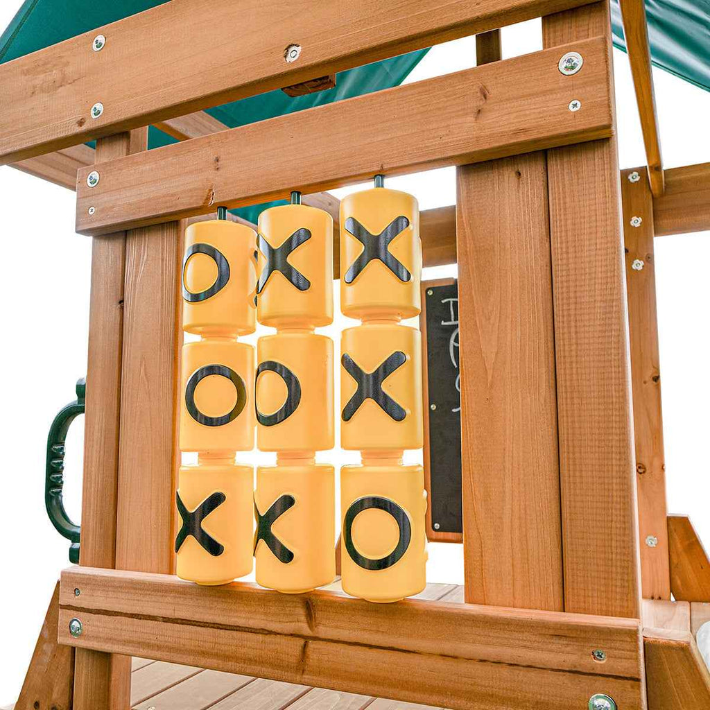 Lifespan Kids Birmingham Swing Set & Play Centre with 2.2m Slide (White)