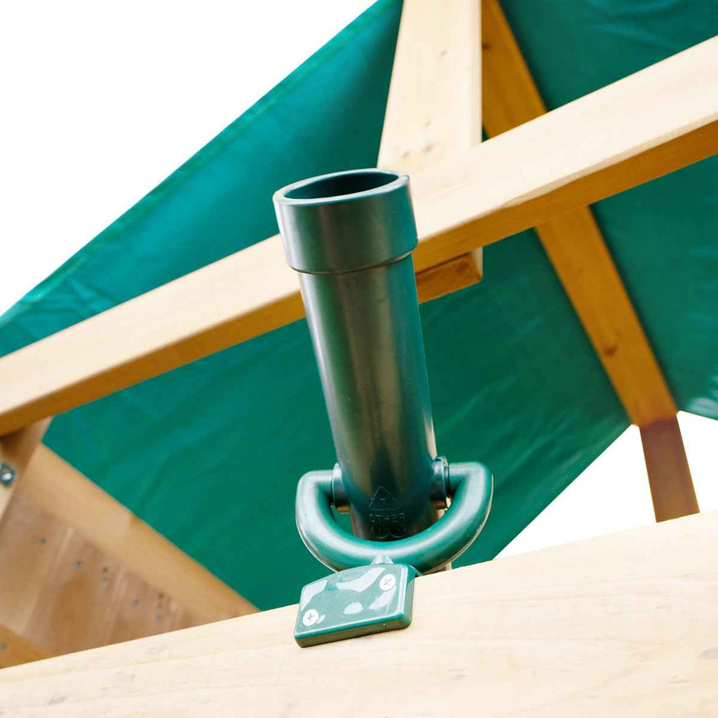 Lifespan Kids Montrose Swing Set & Play Centre with 2.2m Slide (Pastel Green)