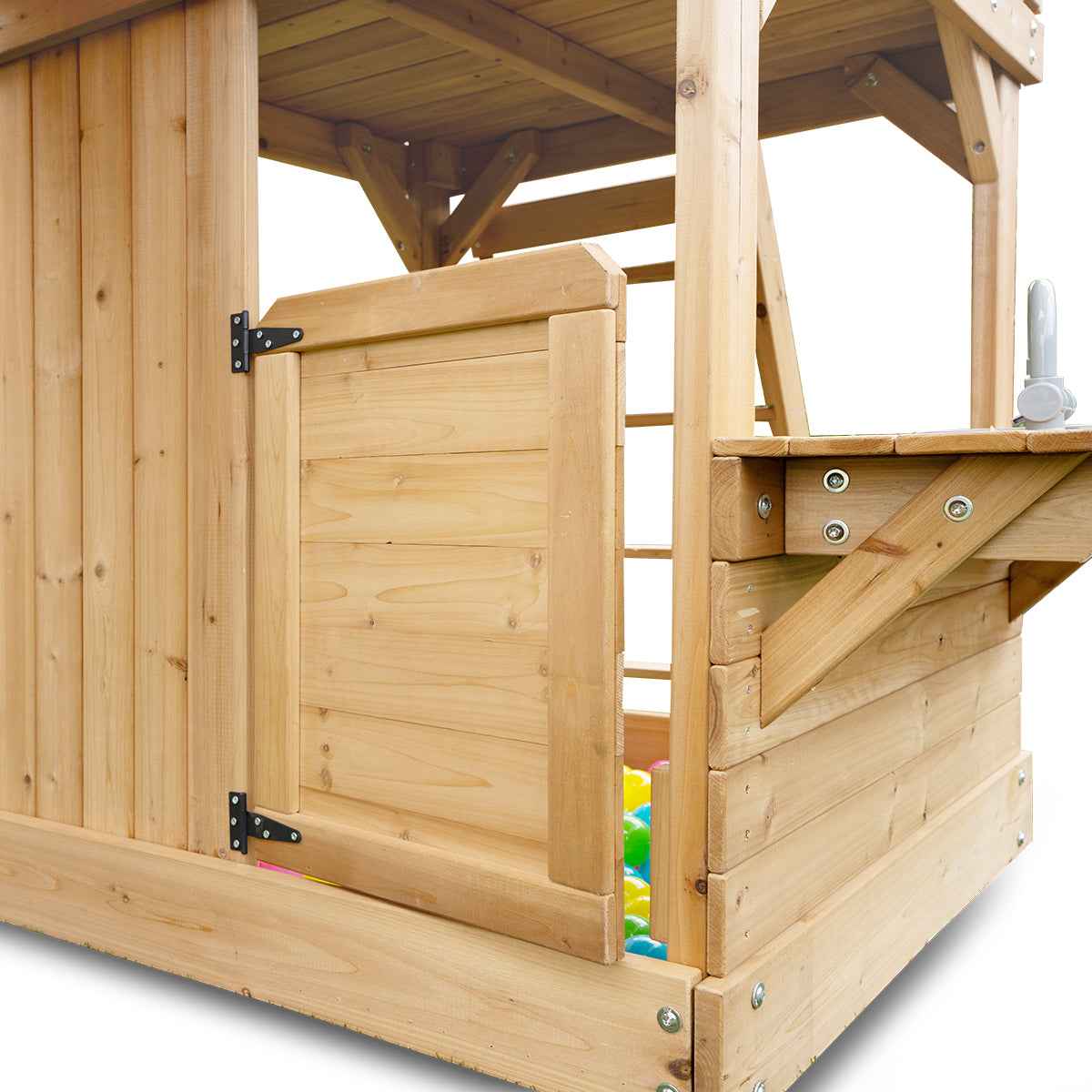 Lifespan Kids Montrose Swing Set & Play Centre with 2.2m Slide (Pastel Green)