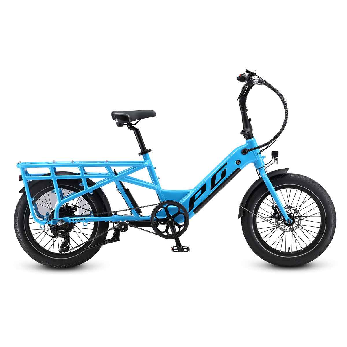 Progear E-Moover Cargo Bike - Electric Blue