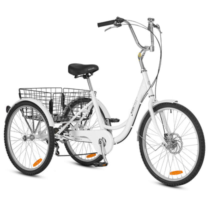 Progear RideFree 24" Tricycle White