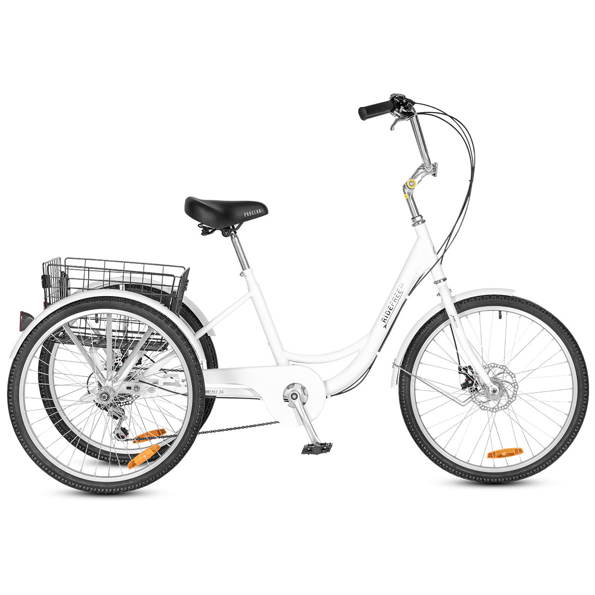 Progear RideFree 24" Tricycle White