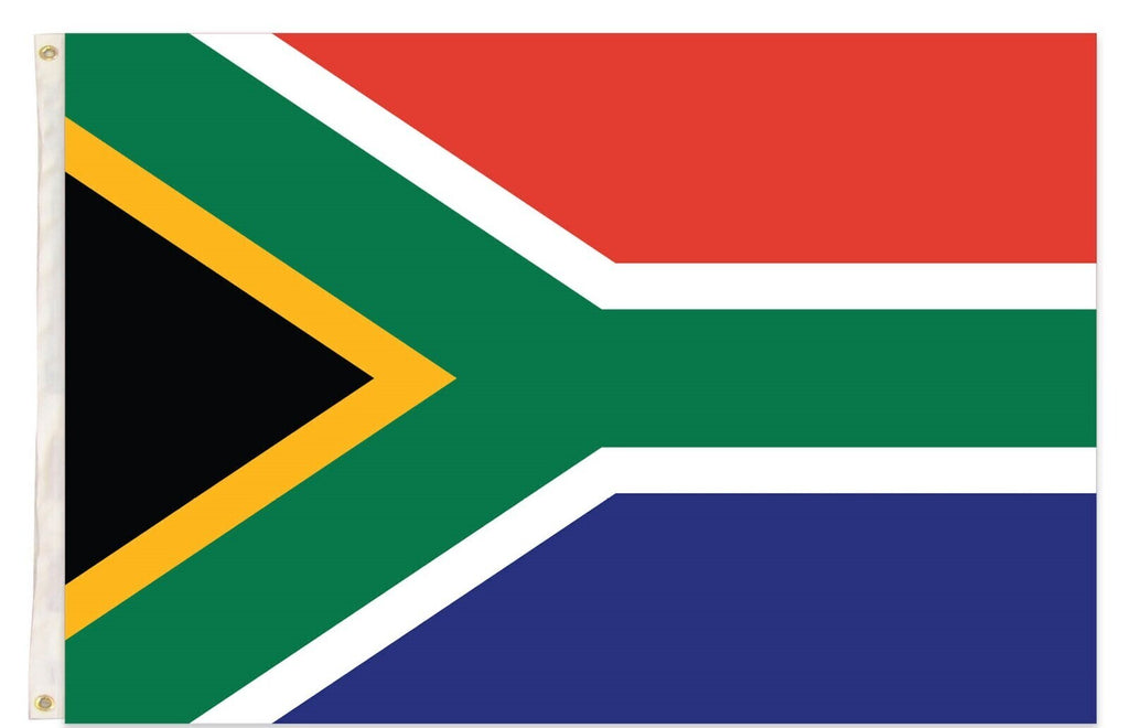 2x South Africa Country Flag Heavy Duty African - 150cm x 90cm