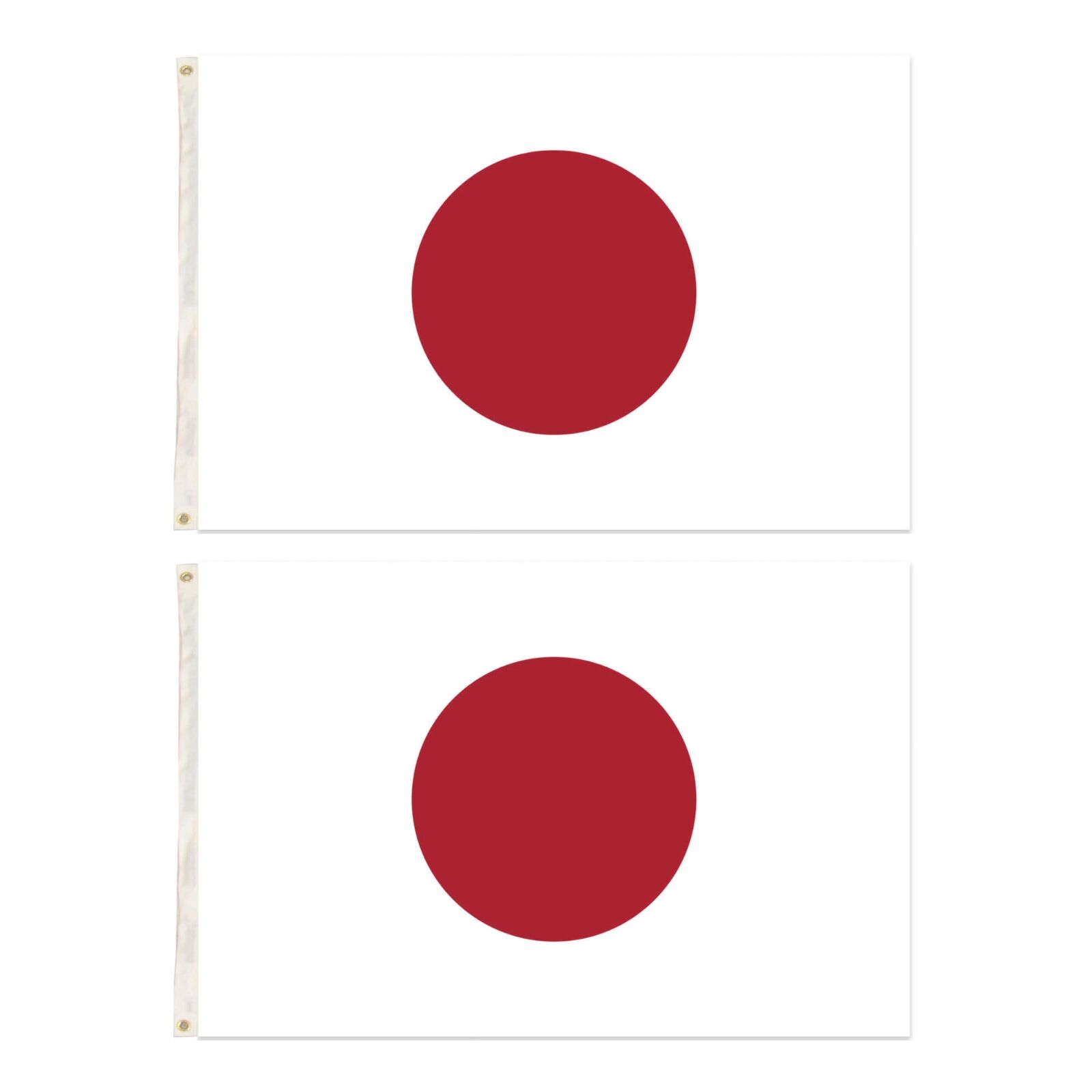 2x Japan Country Flags Japanese Heavy Duty - 150cm x 90cm