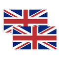 2x United Kingdom Country Flags Union Jack Great Britain UK Heavy Duty - 150cm x 90cm