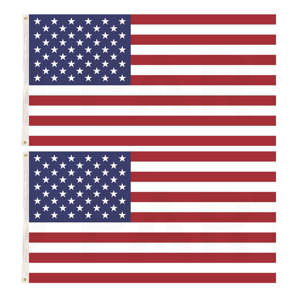 2x United States America Country Flags USA American Heavy Duty US - 150cm x 90cm