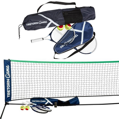 Kit de red portátil emergente para tenis, voleibol y pickleball de Tretorn