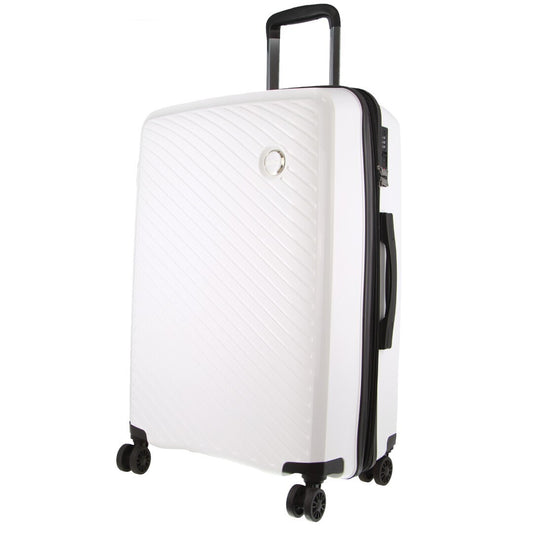 Maleta de viaje para equipaje facturado Monaco, 65 cm (82,5 l), color blanco