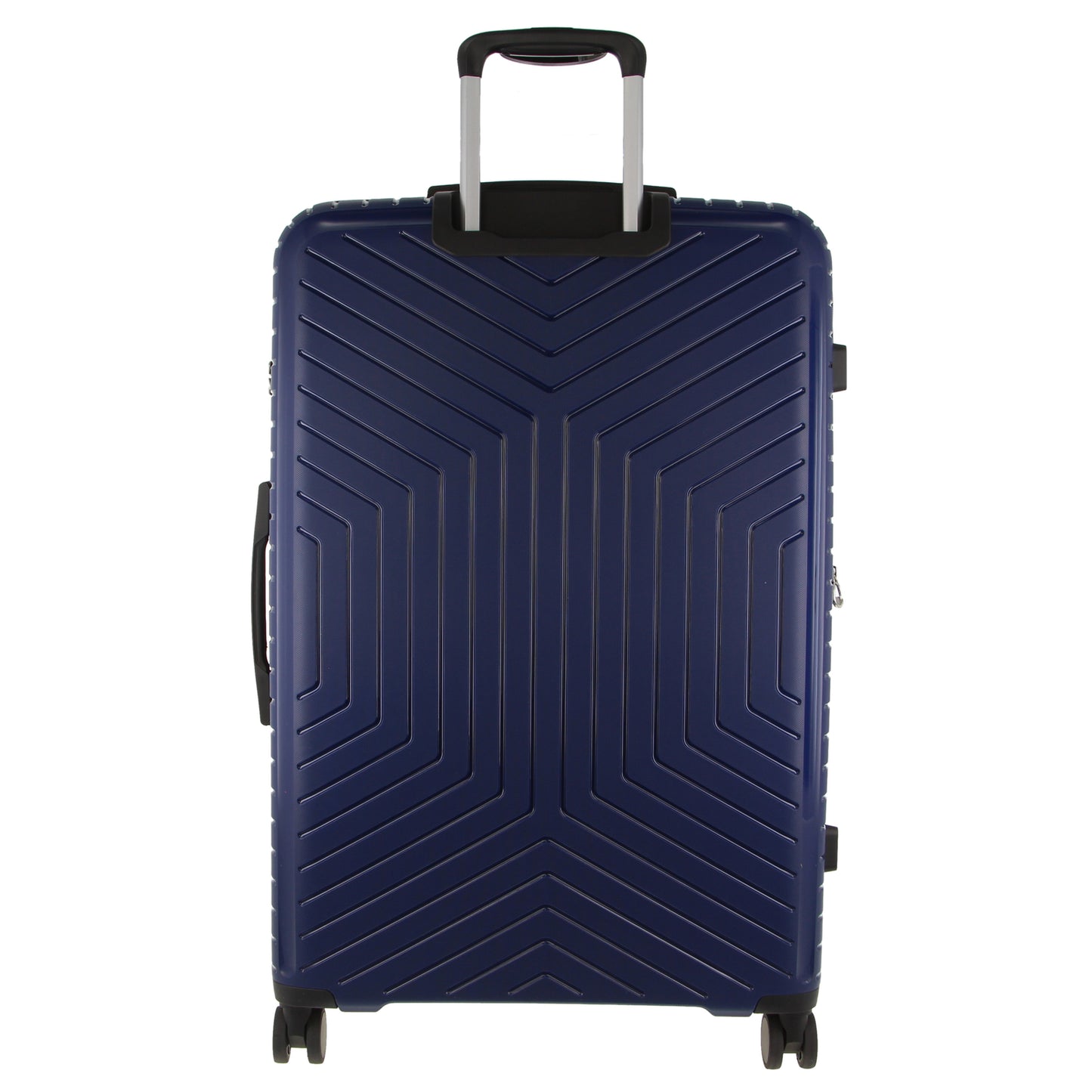 Maleta de viaje rígida de tamaño mediano de 65 cm de Pierre Cardin, color azul marino