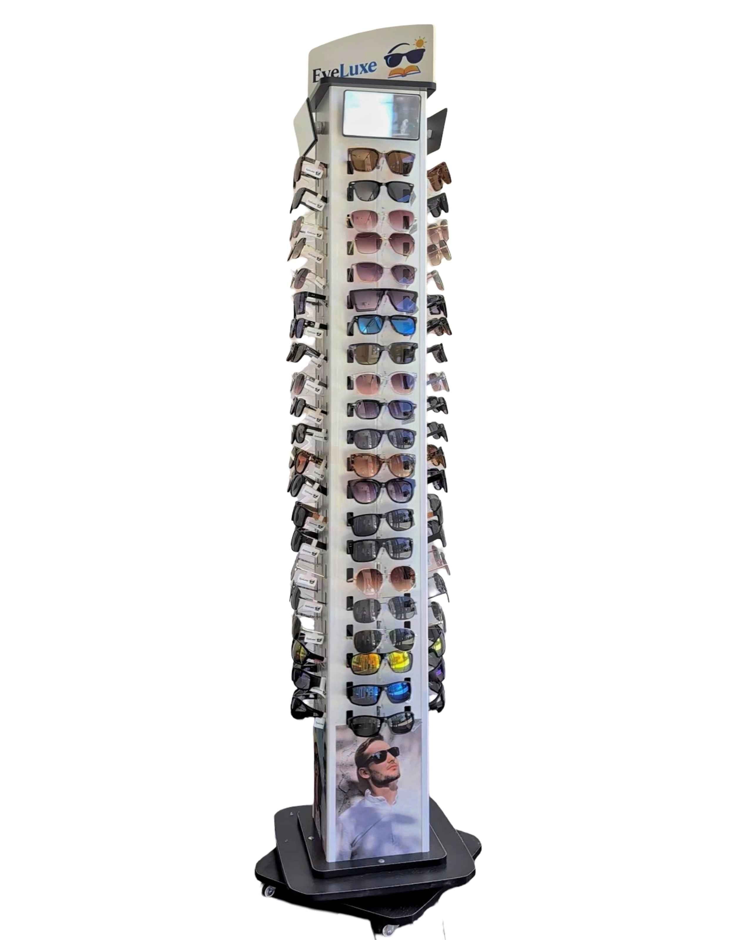 84 Sunglasses Display Rotating Display Stand 186cm