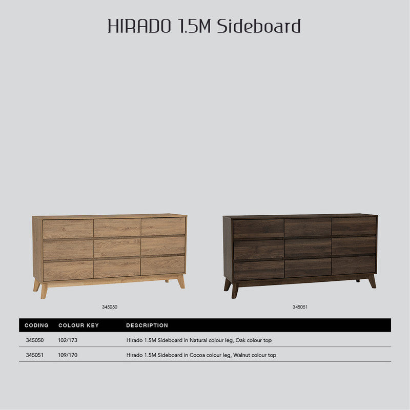 Hirado Sideboard Buffet - Cocoa