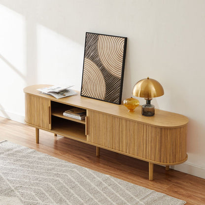 Tate 200cm TV Unit in Natural