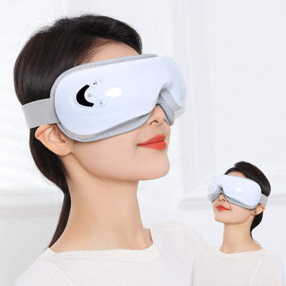 Eye Massager with Vibration and Heat Compression - Air Pressure Eye Therapy Device for Relaxation and Eye Care