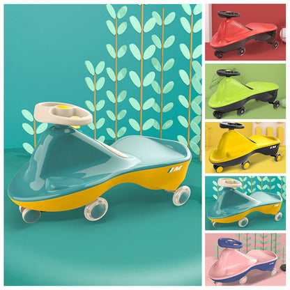 Bobisi Green-Glide Walker Swing Car Twist Car Rind On Toy Italian Designer For Children Outdoor