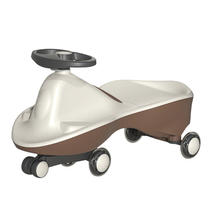 Moka White-Glide Walker Swing Car Twist Car Rind On Toy Diseñador italiano para niños al aire libre