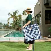 Lazy Dayz Fold Up Beach Lounger - Makena