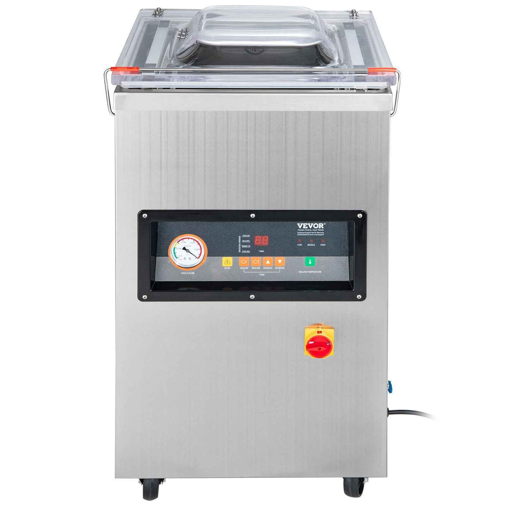 Vevor DZ-400/2E Automatic Extra Deep Vacuum Sealer Food Vacuum Sealing Packing Machine 220V