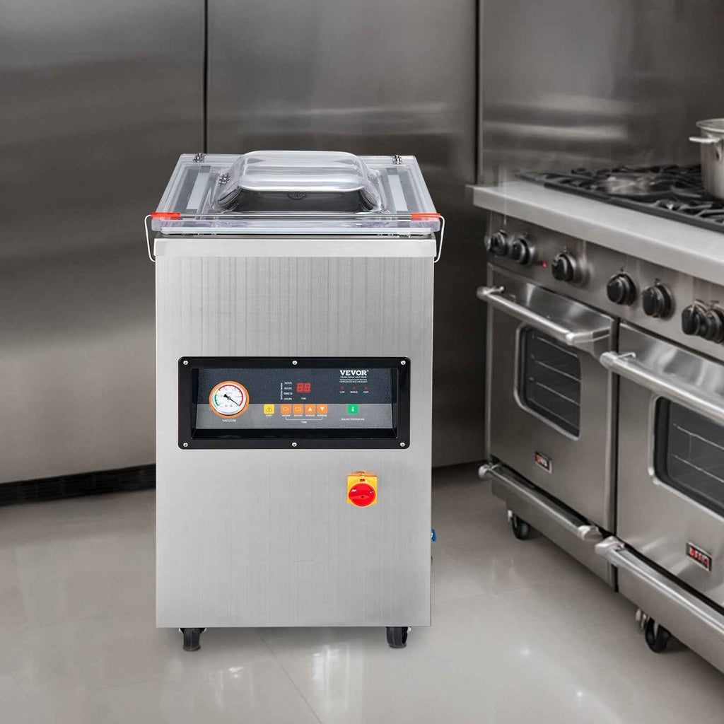 Vevor DZ-400/2E Automatic Extra Deep Vacuum Sealer Food Vacuum Sealing Packing Machine 220V