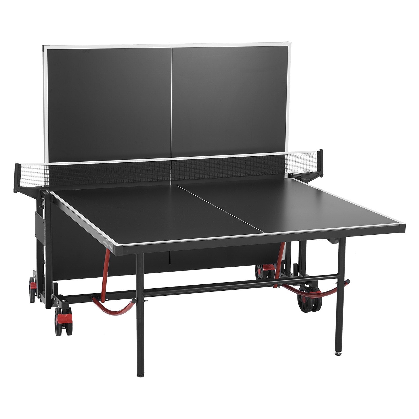 VEVOR Ping Pong Table Foldable Table Tennis Game Table Indoor Outdoor with Net