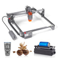 Laser Engraver, 10W Output Laser Engraving Machine, 15.7" x 15.7" Large Working Area, 10000mm/min Movement Speed, Compressed Spot with Rotary Roller, Laser Cutter for Wood, Metal, Acrylic