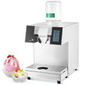 VEVOR Commercial Snowflake Ice Machine, 397LBS/24H Snowflake Ice Maker, Stainless Steel Ice Shaver Machine, Electric Snow Cone Maker, Liquid Cooling System for Rapid Heat Dissipation, Ice Cream
