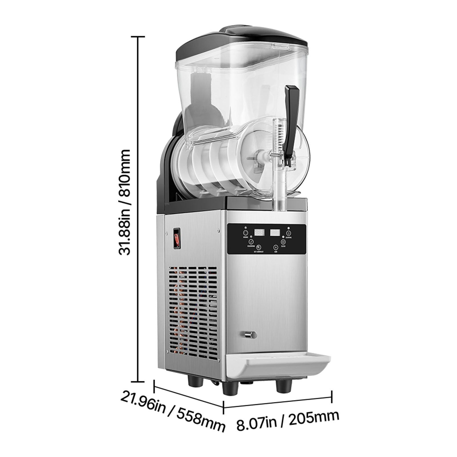 12L Commercial Slushy Machine Margarita Smoothie Frozen Drink Maker