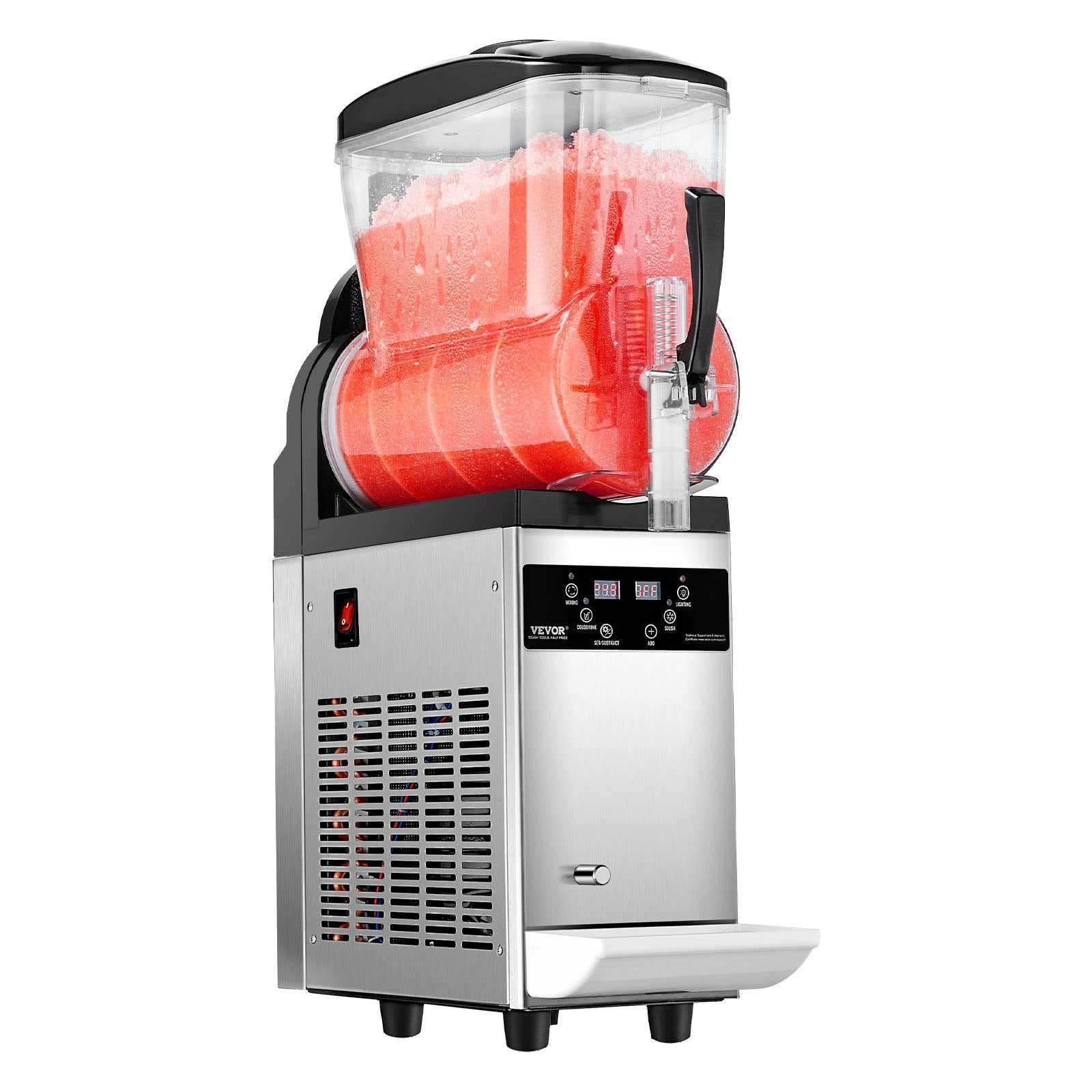 VEVOR 12L Commercial Slushy Machine Margarita Smoothie Frozen Drink Maker