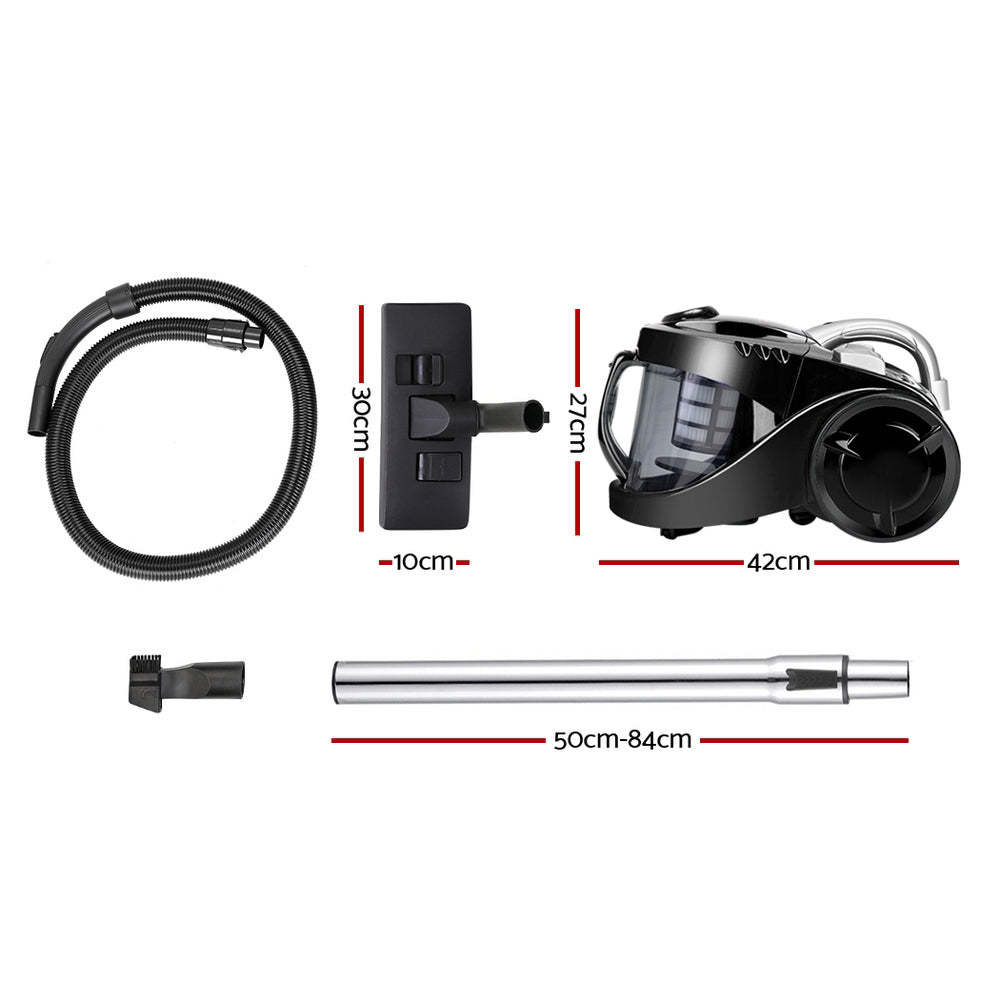 Aspiradora sin bolsa Devanti 2200W negra