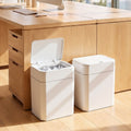 Artiss Rubbish Bin 12L 2-Pack Sensor Kitchen Automatic Motion Touchless White