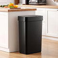 Artiss Rubbish Bin 50L Sensor Kitchen Automatic Motion Plastic Touchless Black