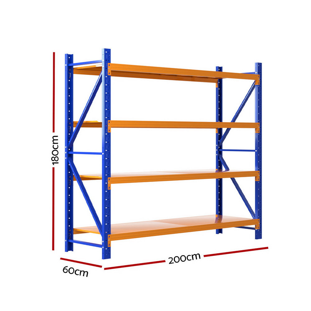 Estantería de almacén Giantz de 2 x 1,8 m para garaje