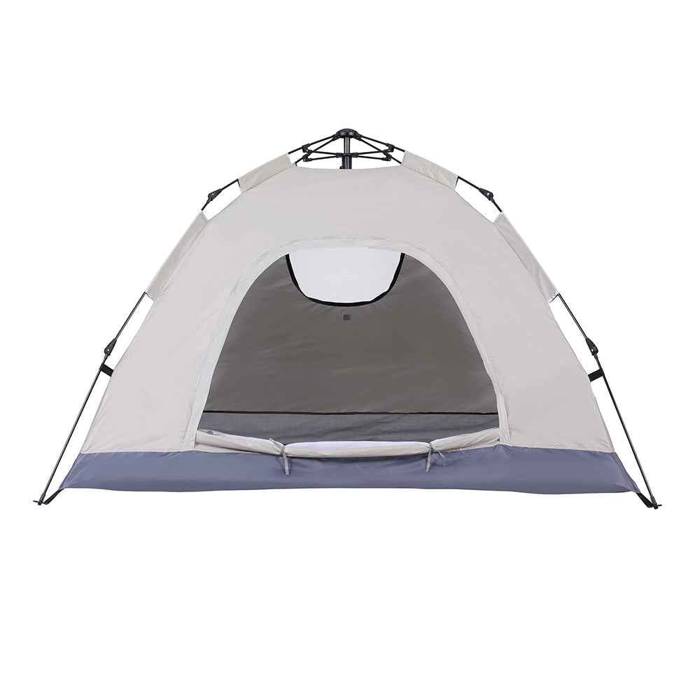Weisshorn Camping Tent Instant Tent Pop up 2 Person Outdoor Hiking Tents Hiking Beige