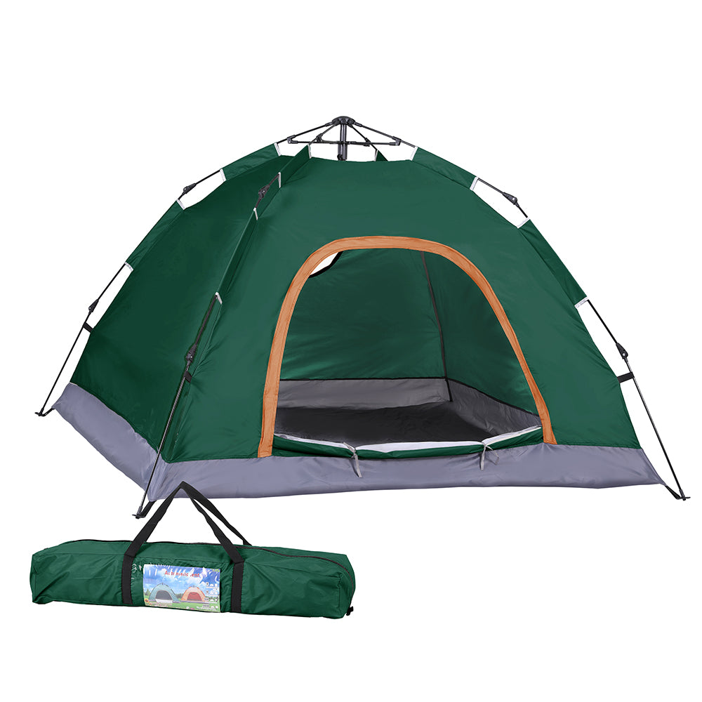 Weisshorn Camping Tent Instant Tent Pop up 2 Person Outdoor Hiking Tents Hiking Green - YDS.com.au