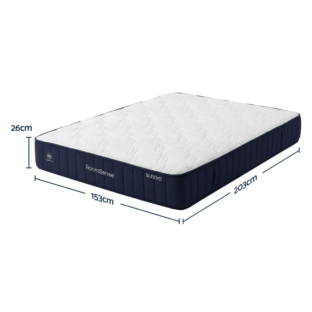 RoomSense Queen Firm Mattress 26cm Bundle with Storage Bed Frame