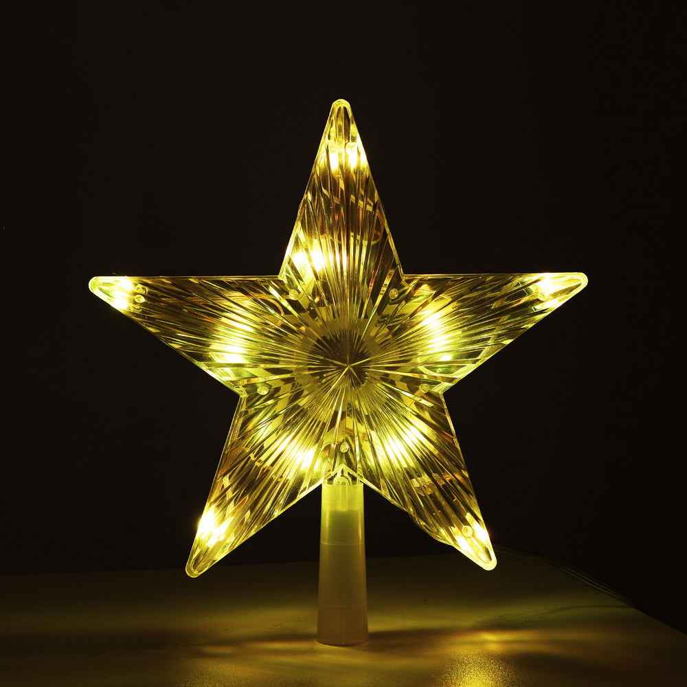 Jingle Jollys Christmas Tree Topper Star RGB LED Xmas Decor 80 Modes APP Control