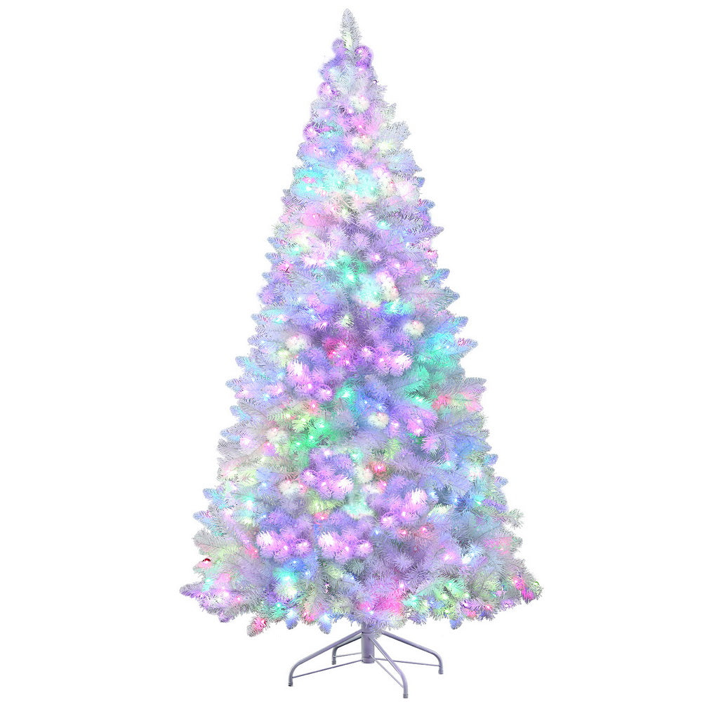 Jingle Jollys Christmas Tree 2.1m RGB Remote Xmas Party Decorations 1310 Tips