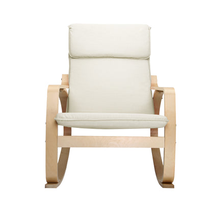 Artiss Rocking Armchair Nursing Bentwood Aero