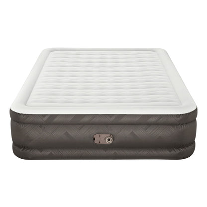 Colchón inflable Bestway Air Mattress Queen de 46 cm, color gris