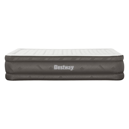 Colchón inflable Bestway Air Mattress Queen de 46 cm, color gris