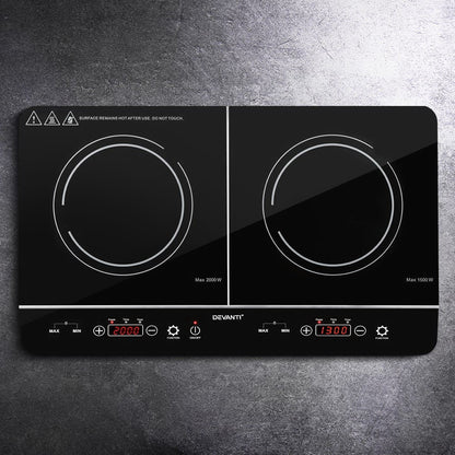 Cocina portátil con placa de inducción Devanti de 60 cm