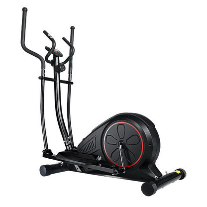 Bicicleta elíptica de ejercicio Everfit, máquina de fitness para gimnasio en casa con pantalla LCD