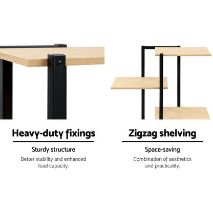 Estante para macetas de metal en zigzag de 6 niveles Artiss Plant Stand