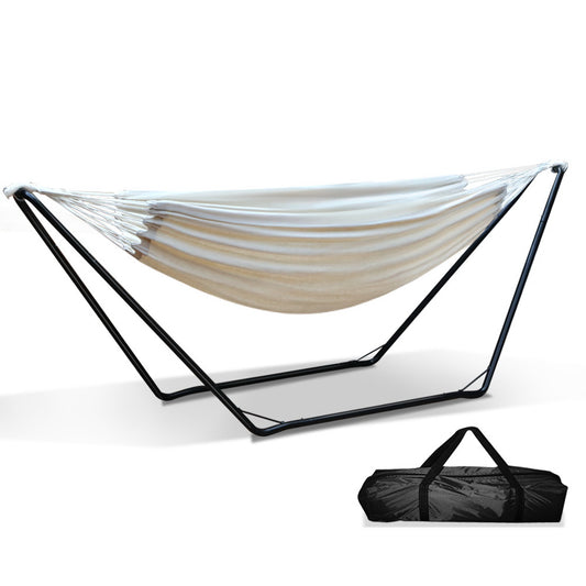 Gardeon Hammock Bed with Stand Outdoor Camping Hammocks Steel Frame
