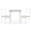 Artiss Dining Table And Chairs Set fo 3 Oak