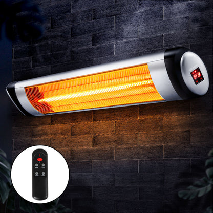 Devanti Electric Strip Heater Radiant Heaters 2000W